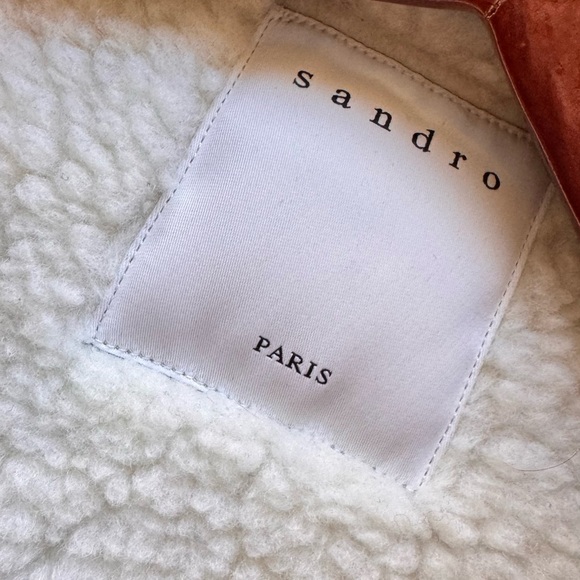 Sandro jacket. Checkered mustard color. - Picture 3 of 4